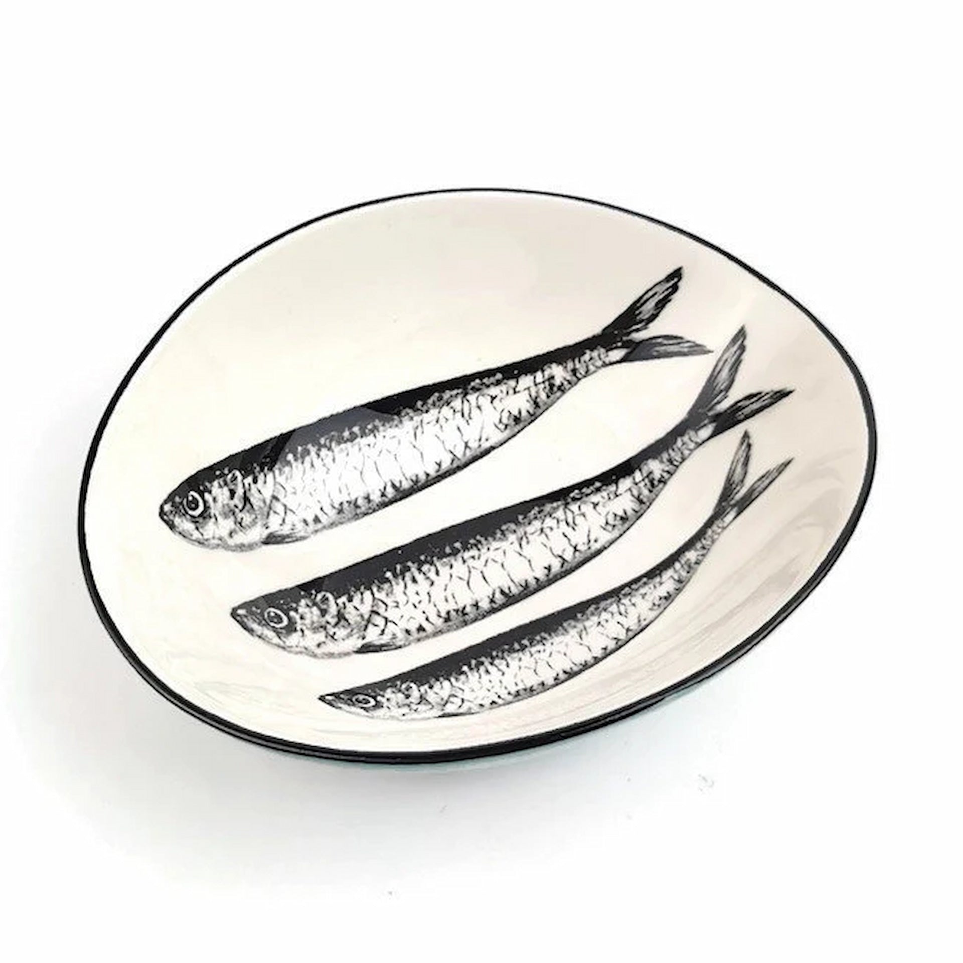 Green aqua ceramic bowl