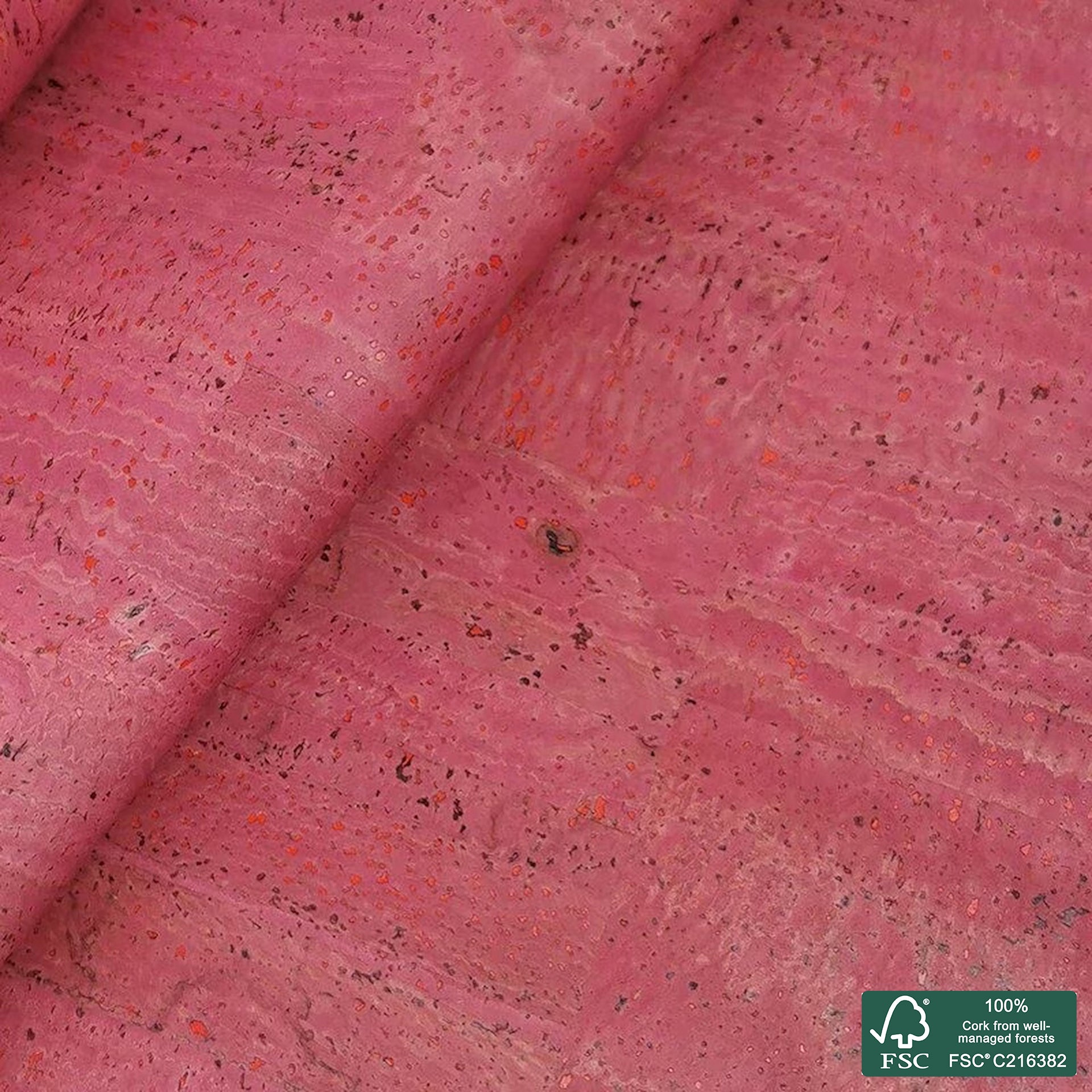 Wine superior cork fabric