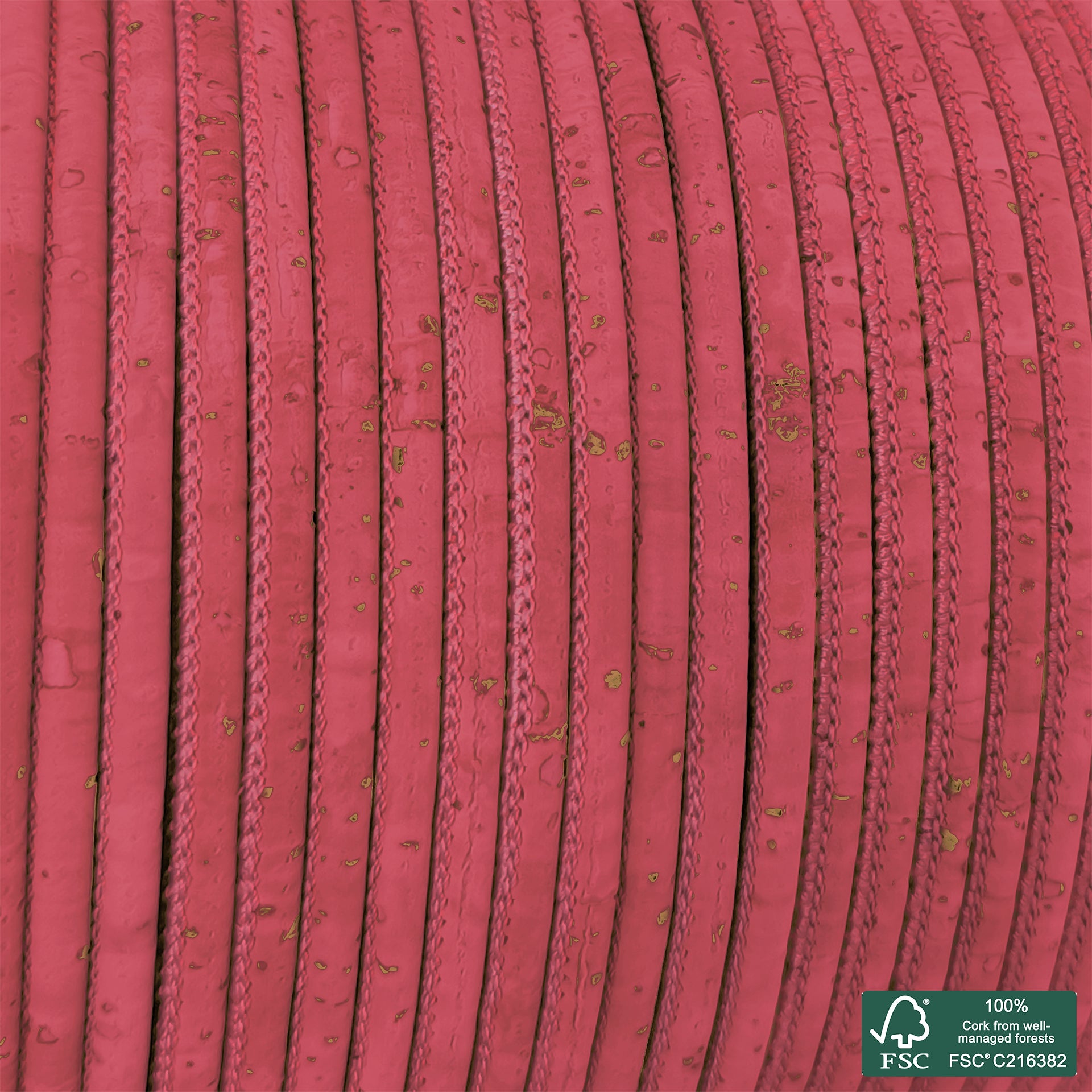 Round cork cord Peony superior