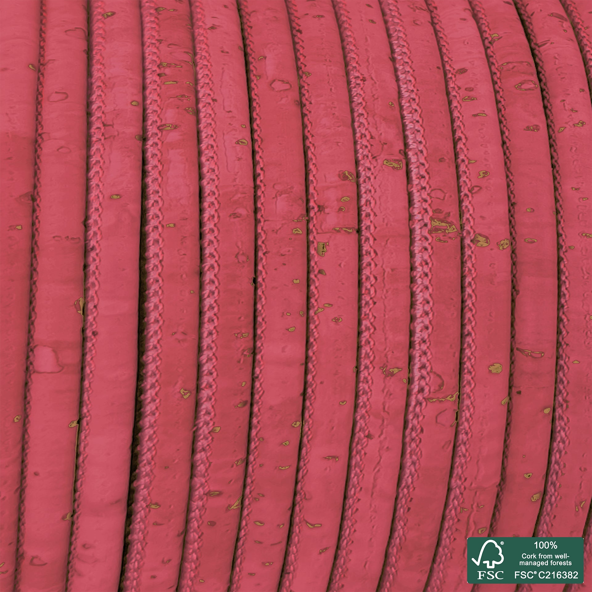 Round cork cord Peony superior