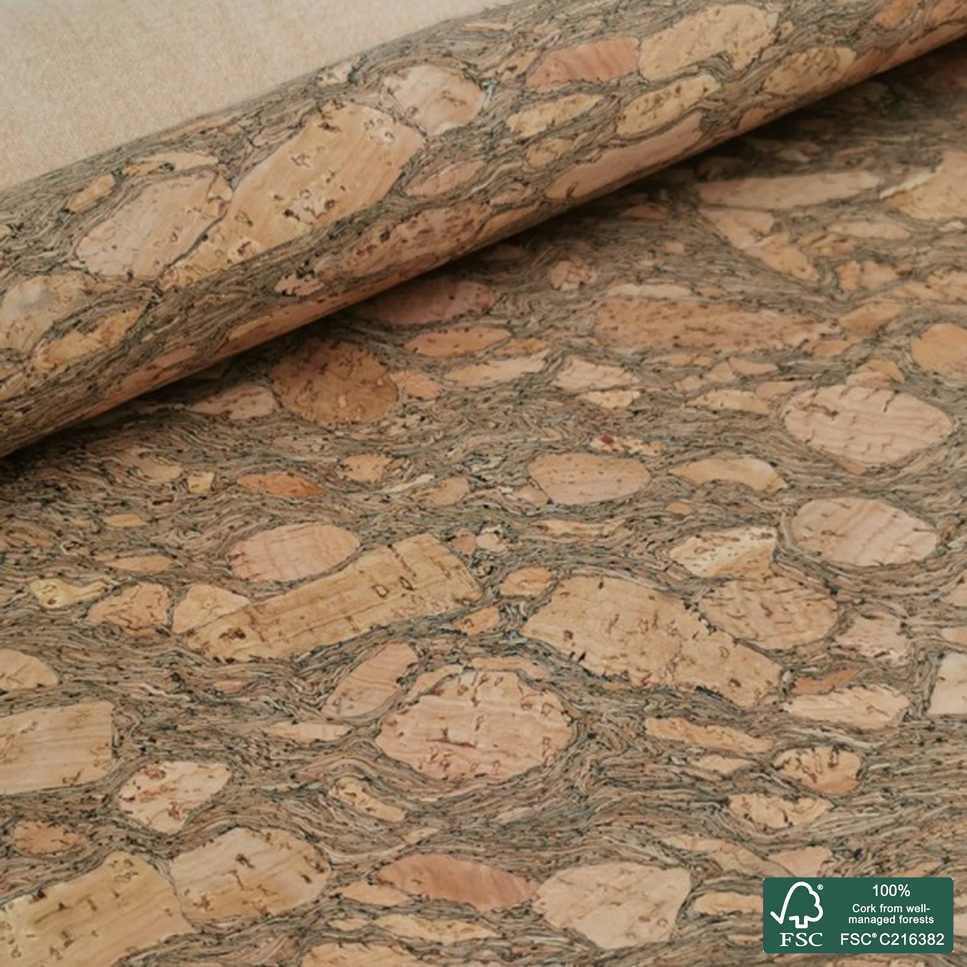 Granada cork fabric
