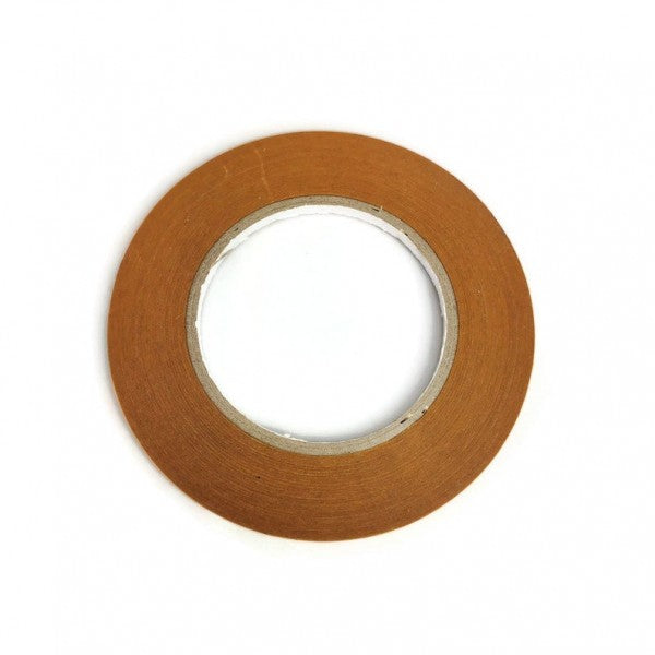 Yellow double sided tape for fabric 9mm wide