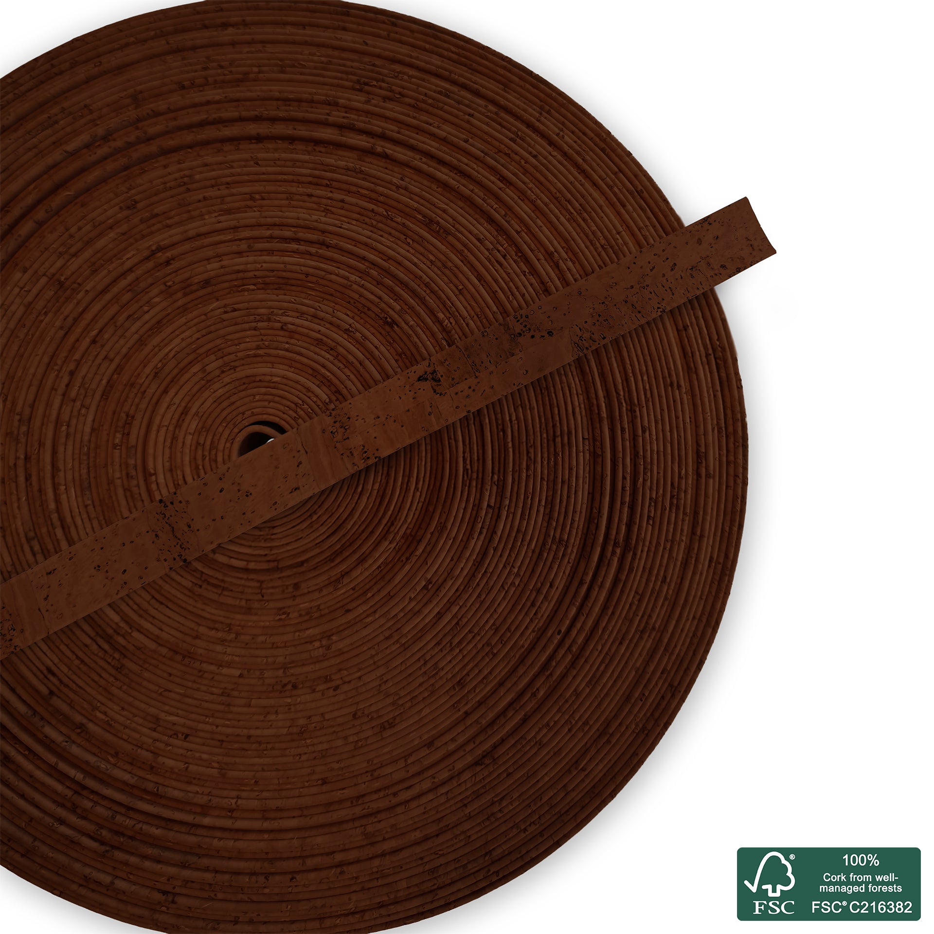 Flat cork cord brick superior