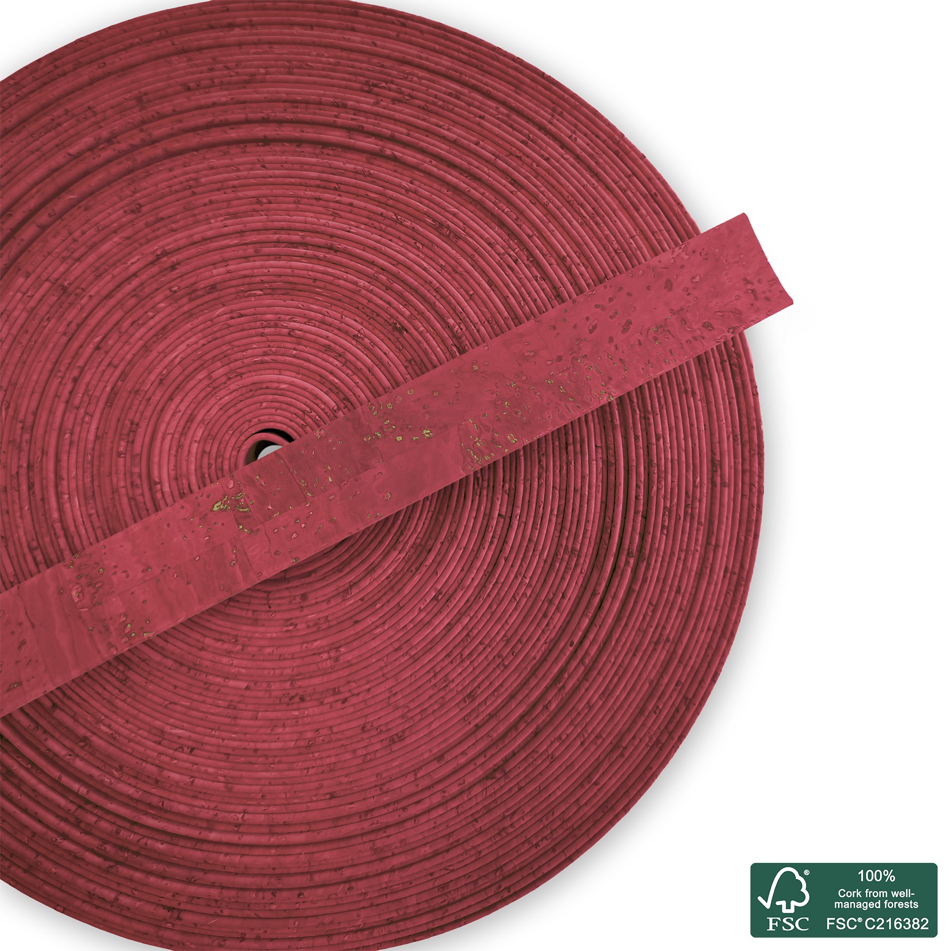 Flat cork cord peony superior