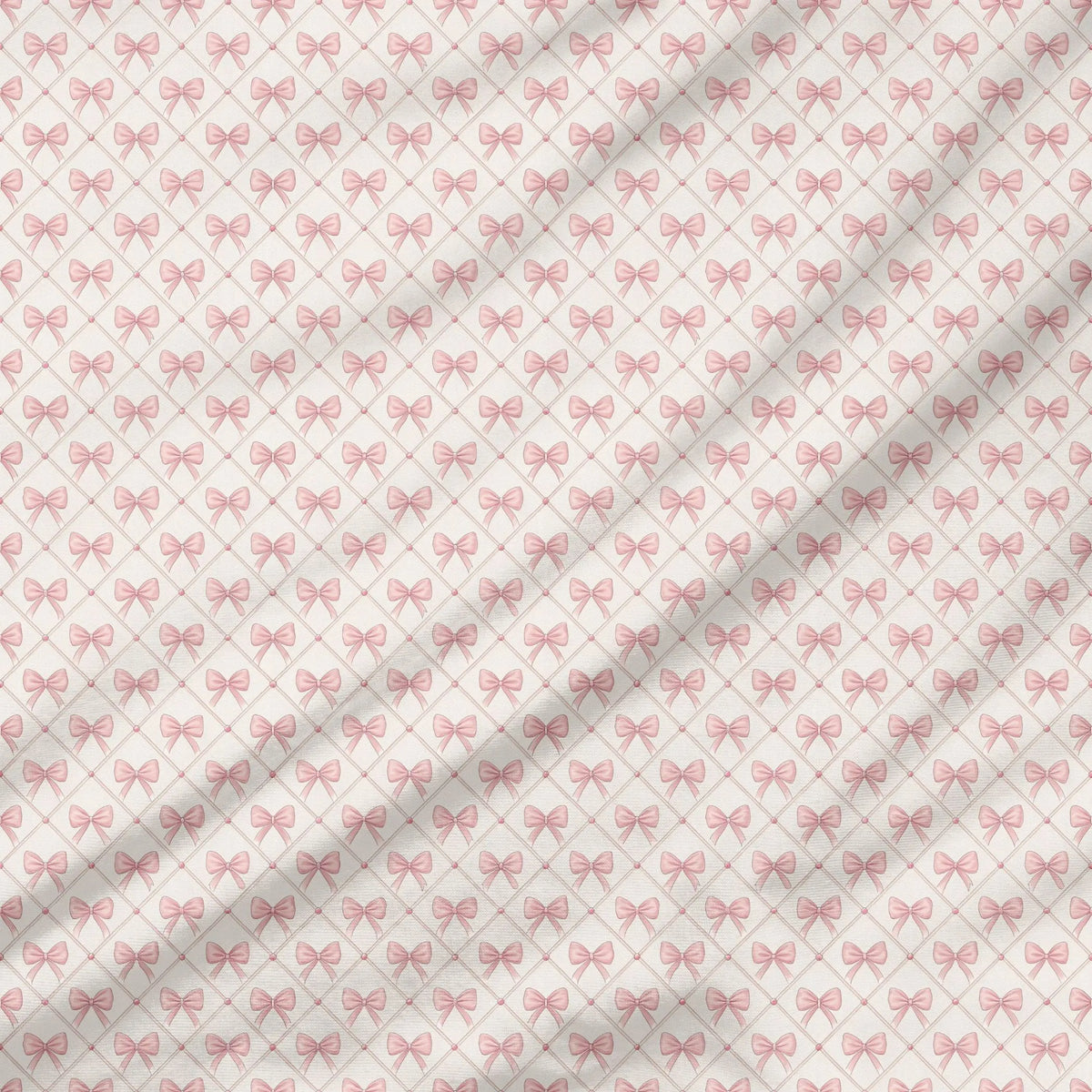 40 Pieces Shabby Chic Pink Printed Percale Cotton Fabric (CHP014)