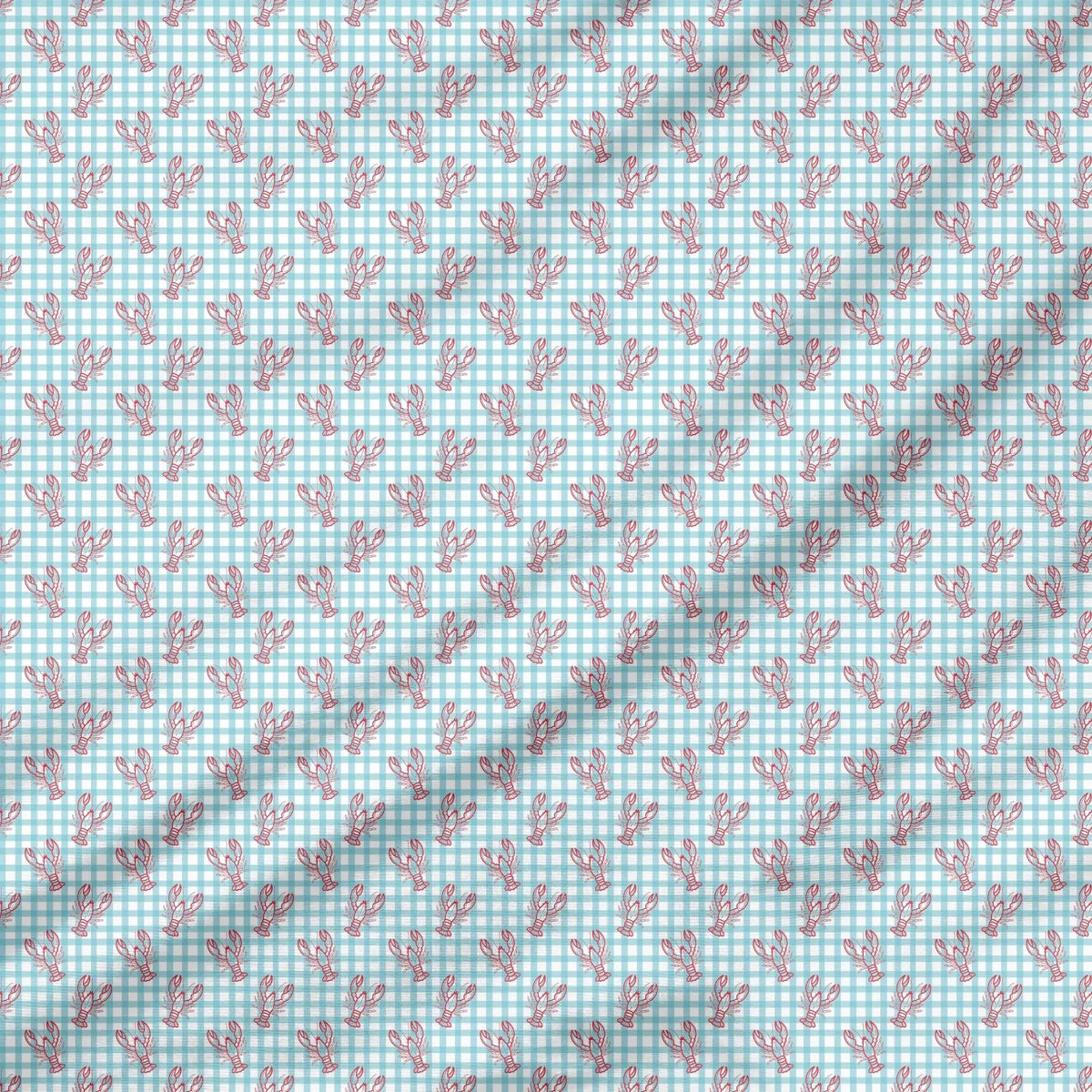 40 Pieces Summer Coastal Printed Percale Cotton Fabric (CHP012)