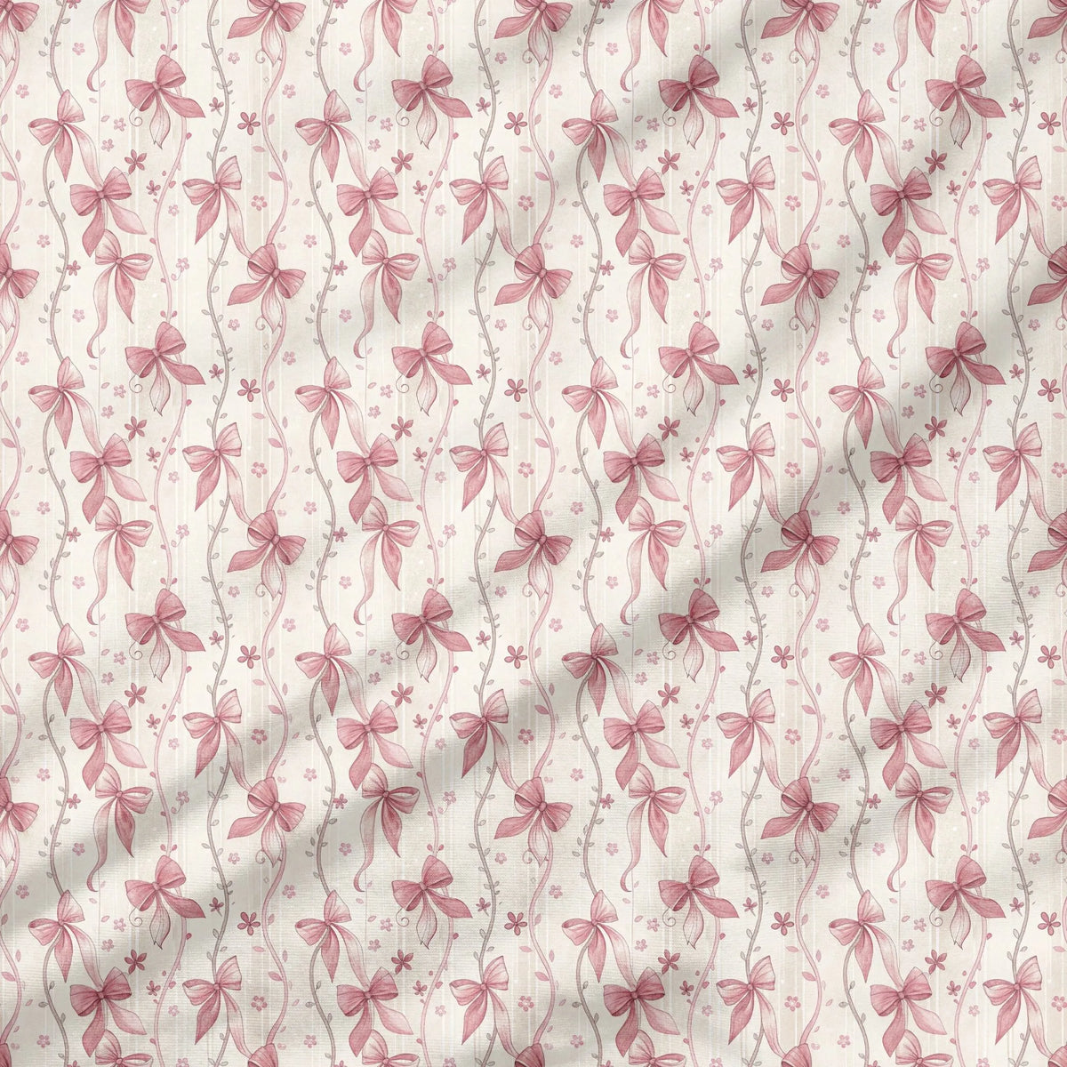 40 Pieces of Watercolor Preppy Love Printed Percale Cotton Fabric (CHP006)