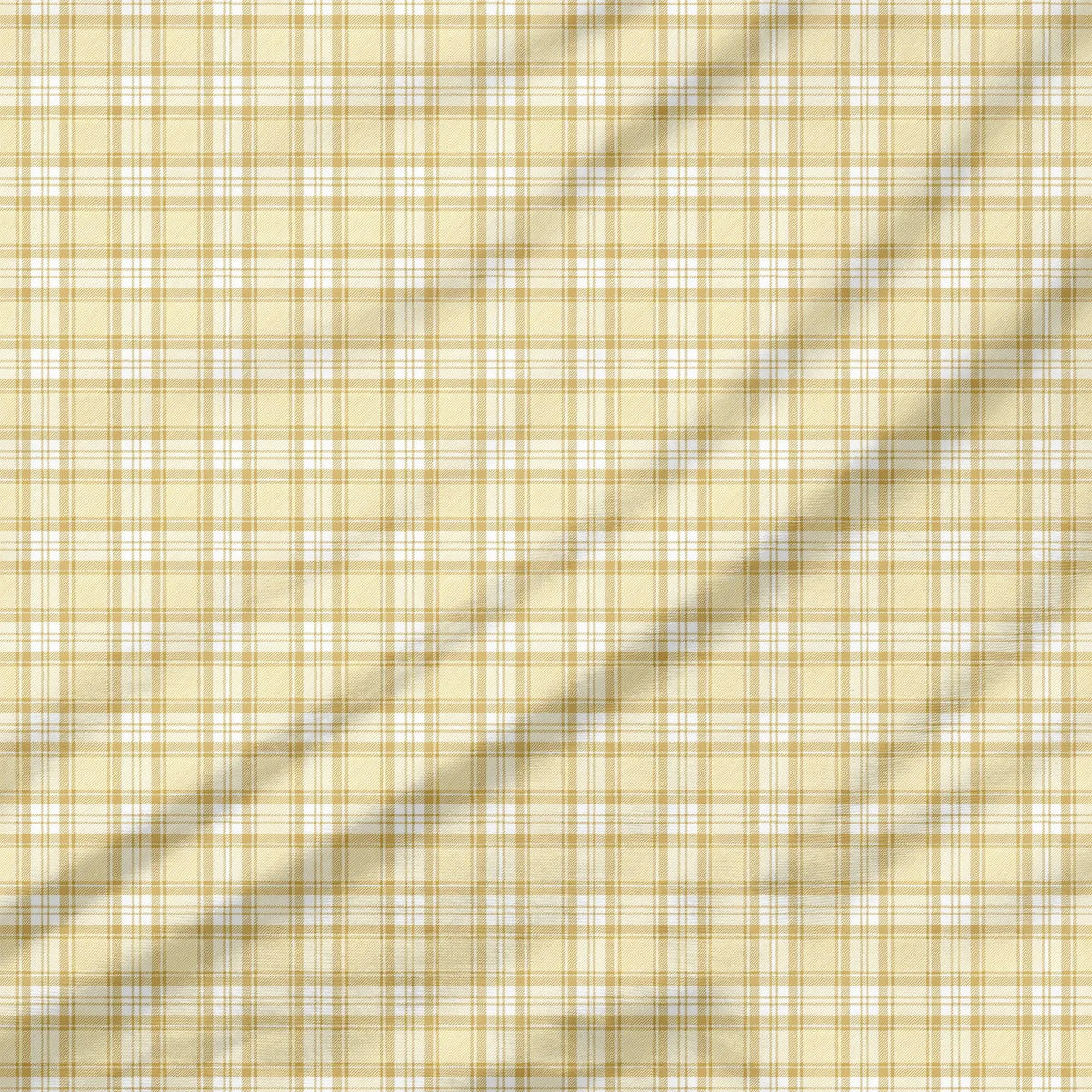 40 Pieces of yellow vintage Printed Percale Cotton Fabric (CHP002)