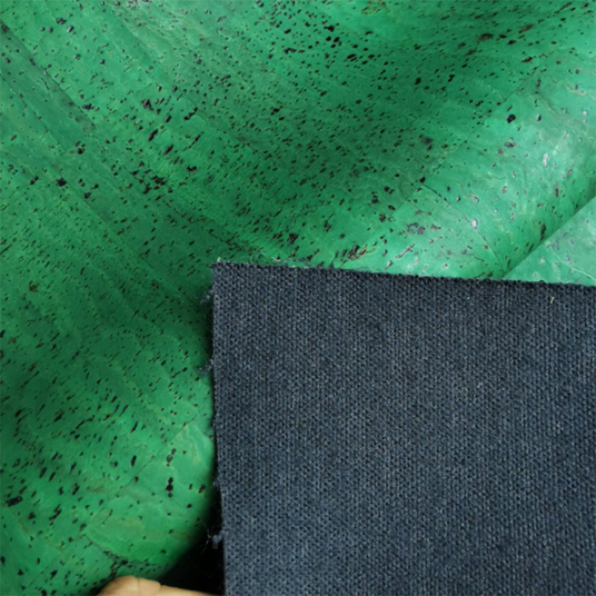 Forest Green Superior cork fabric