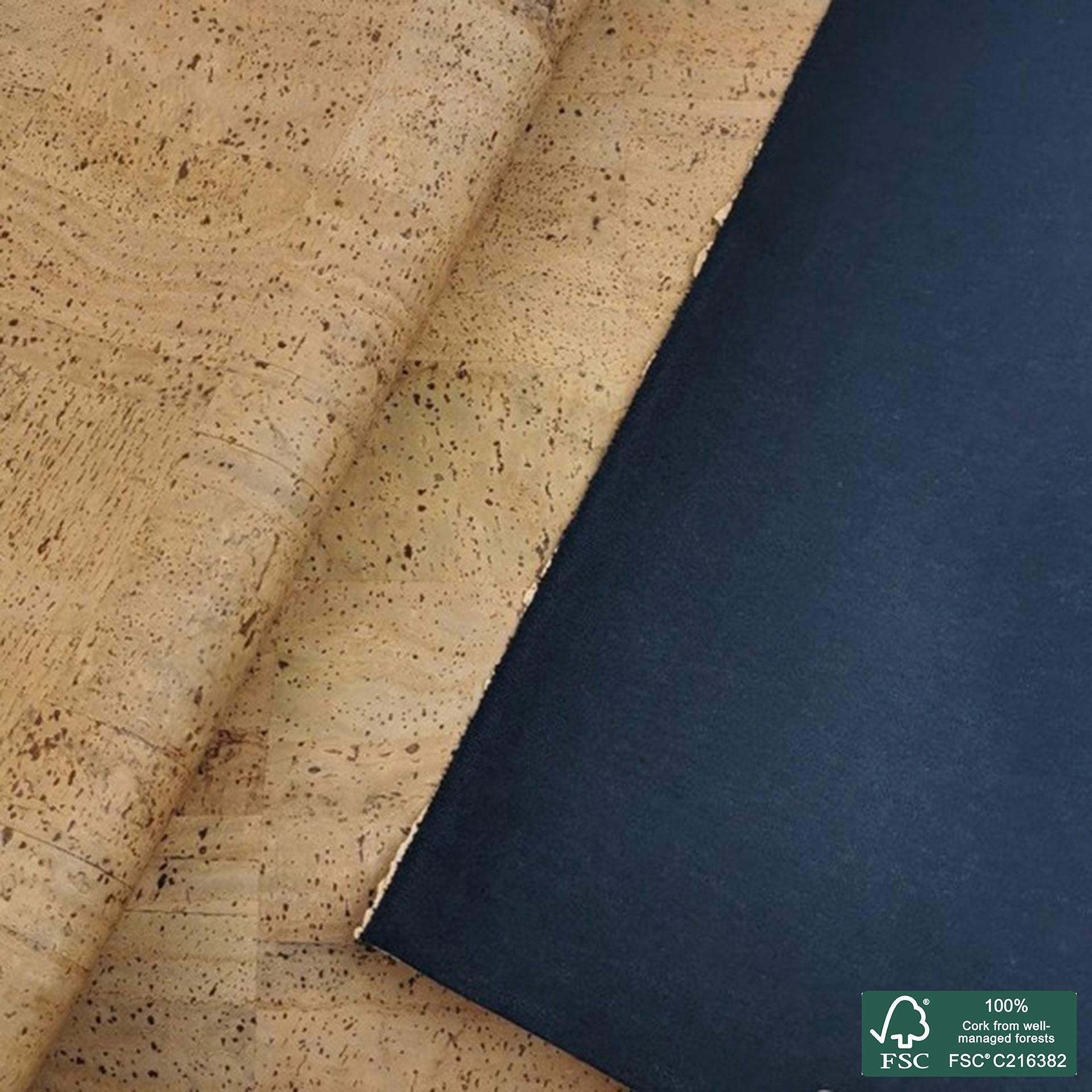 Tabac superior cork fabric