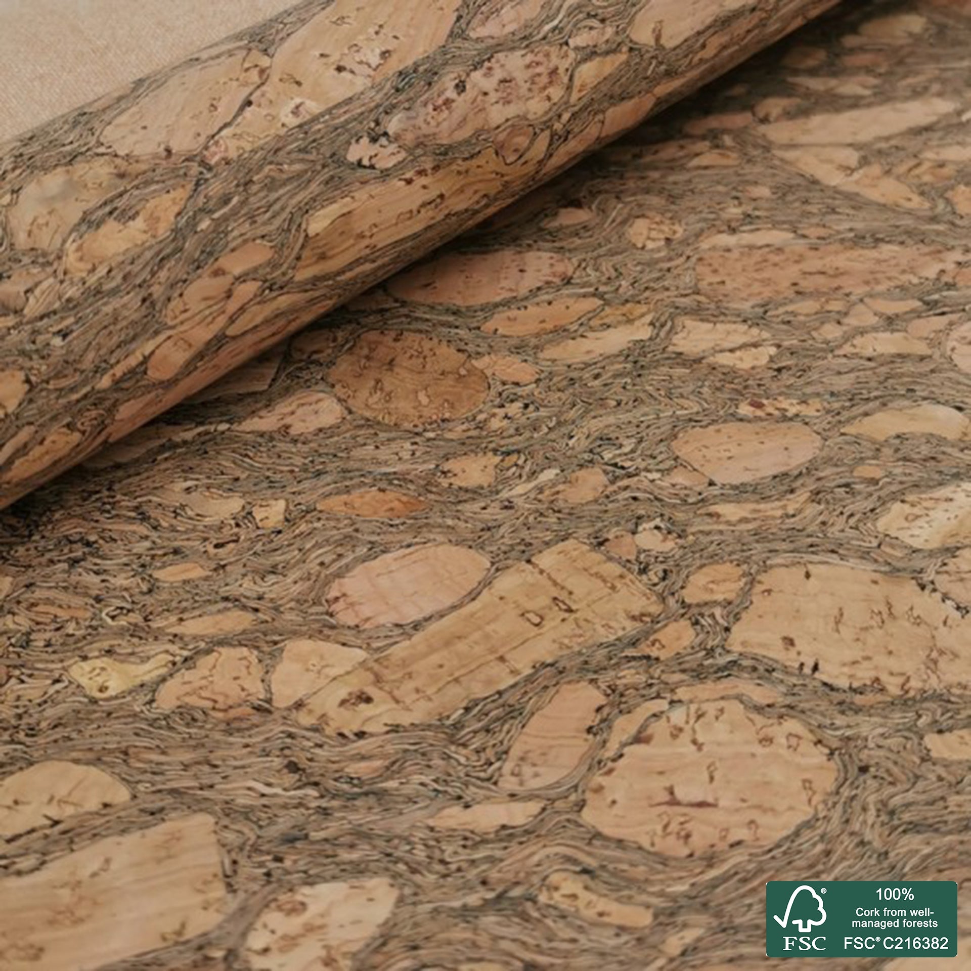 Granada cork fabric