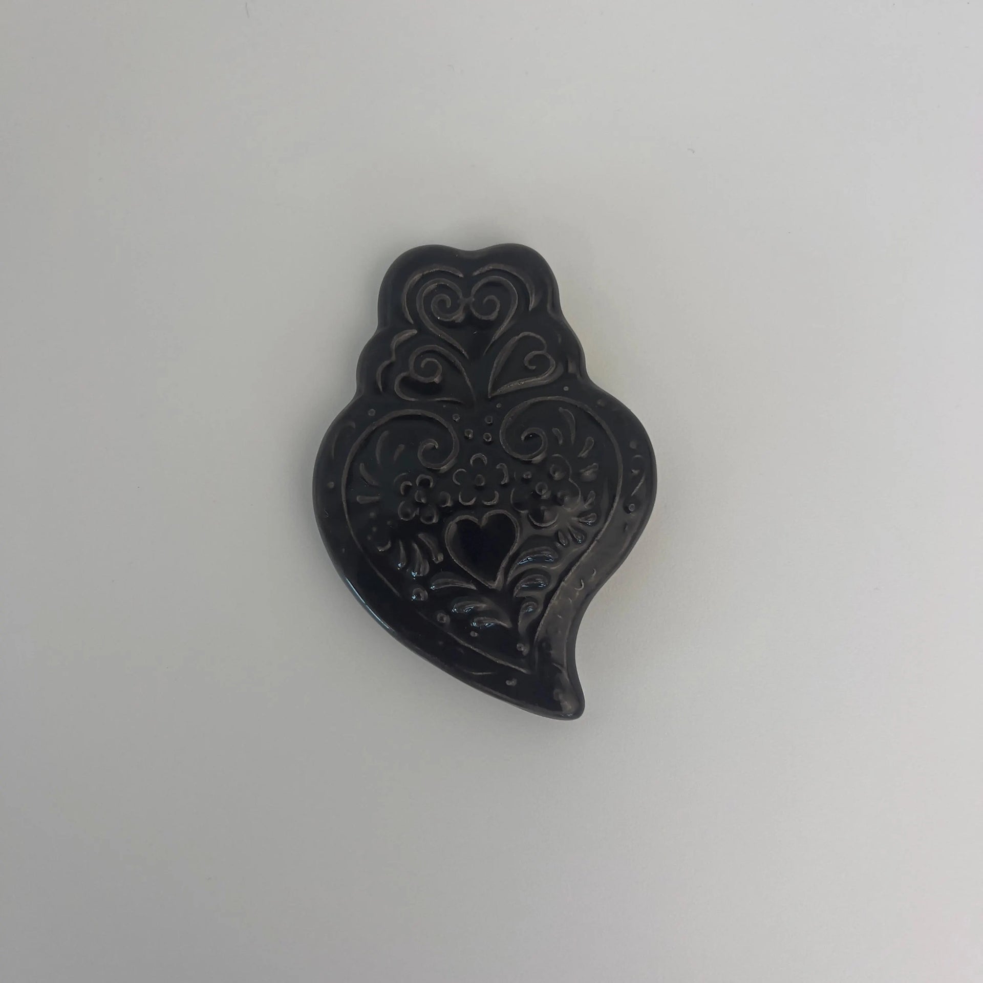 Ceramic Viana do Castelo heart with magnet