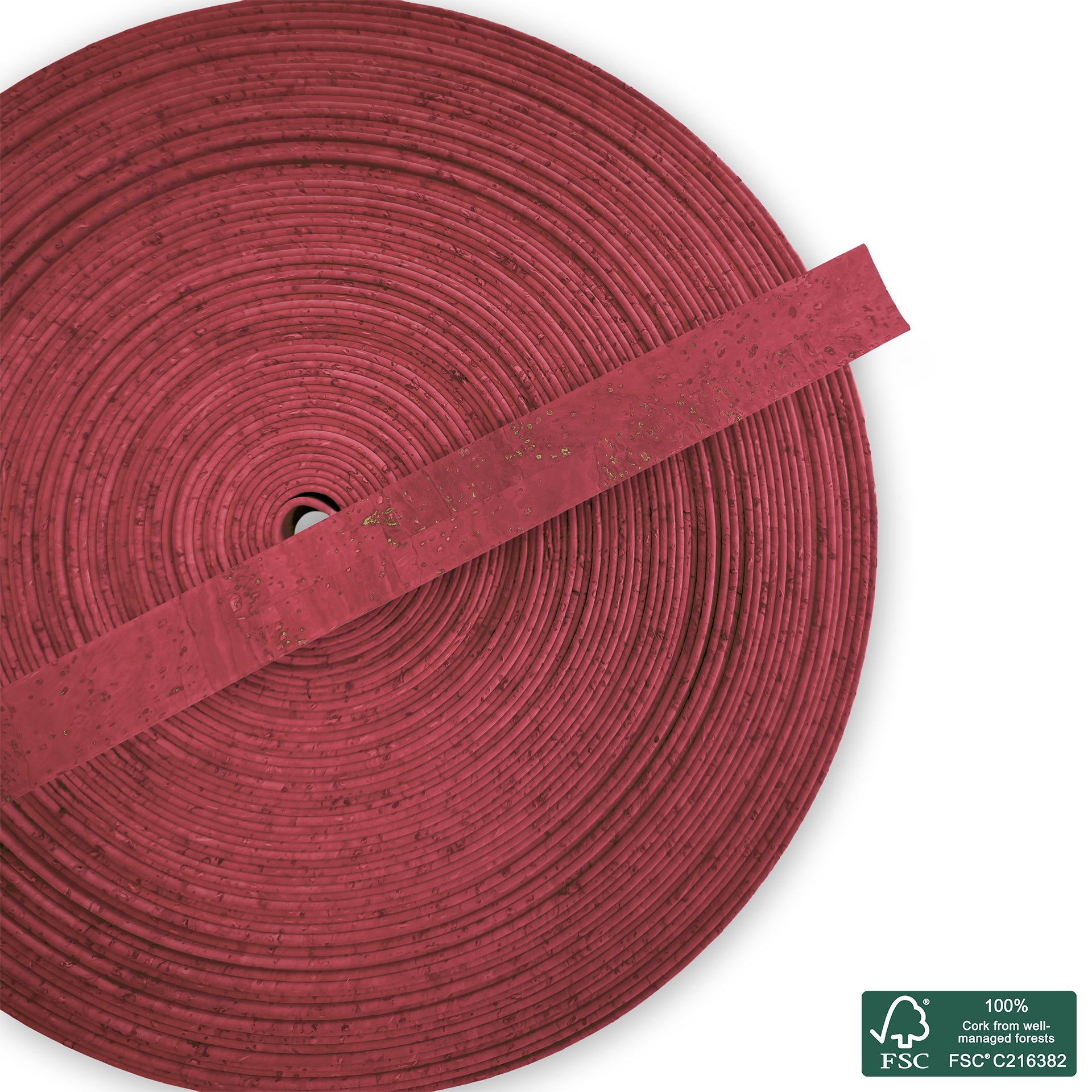 Flat cork cord peony superior