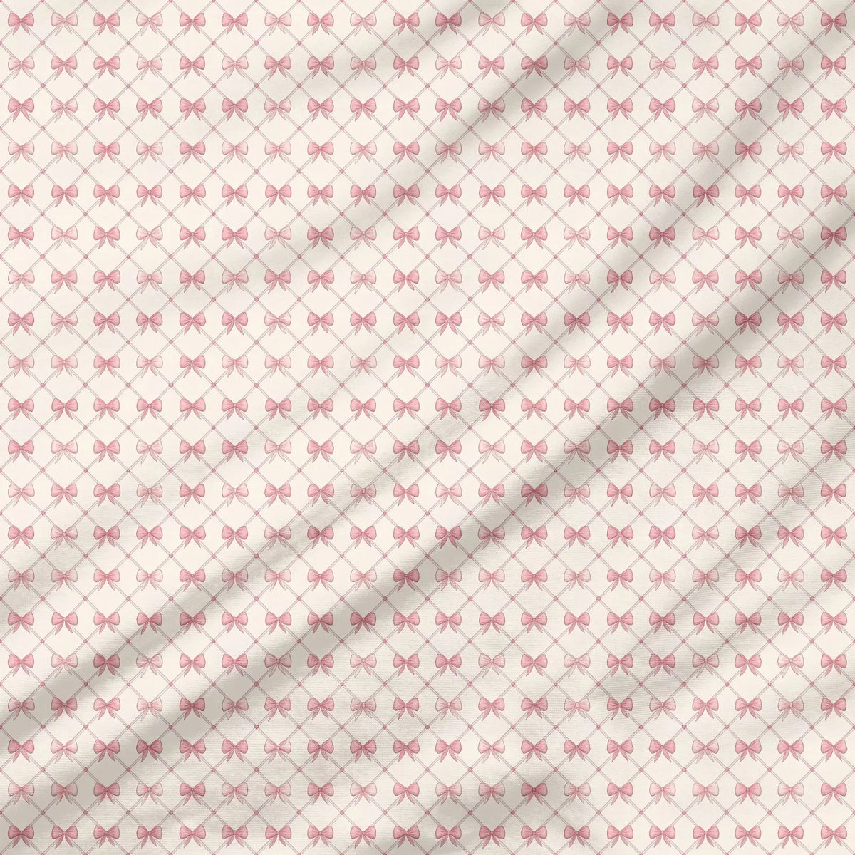 40 Pieces Shabby Chic Pink Printed Percale Cotton Fabric (CHP014)