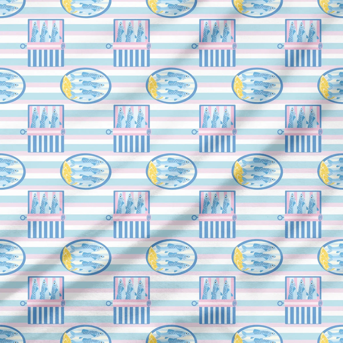 40 Pieces Summer Coastal Printed Percale Cotton Fabric (CHP012)