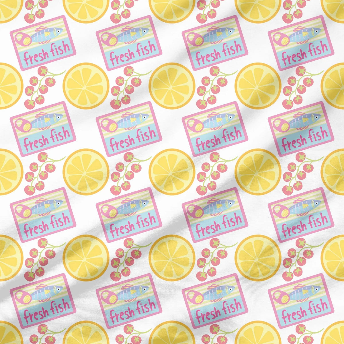 40 Pieces Summer Coastal Printed Percale Cotton Fabric (CHP012)