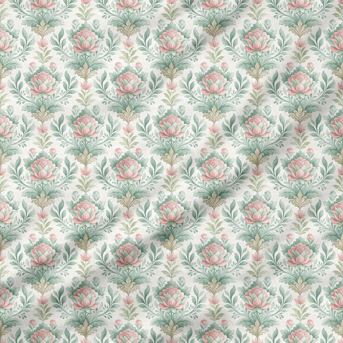 40 Pieces of Watercolor Preppy Love Printed Percale Cotton Fabric (CHP006)