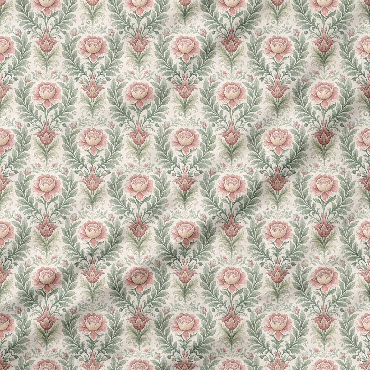 40 Pieces of Watercolor Preppy Love Printed Percale Cotton Fabric (CHP006)