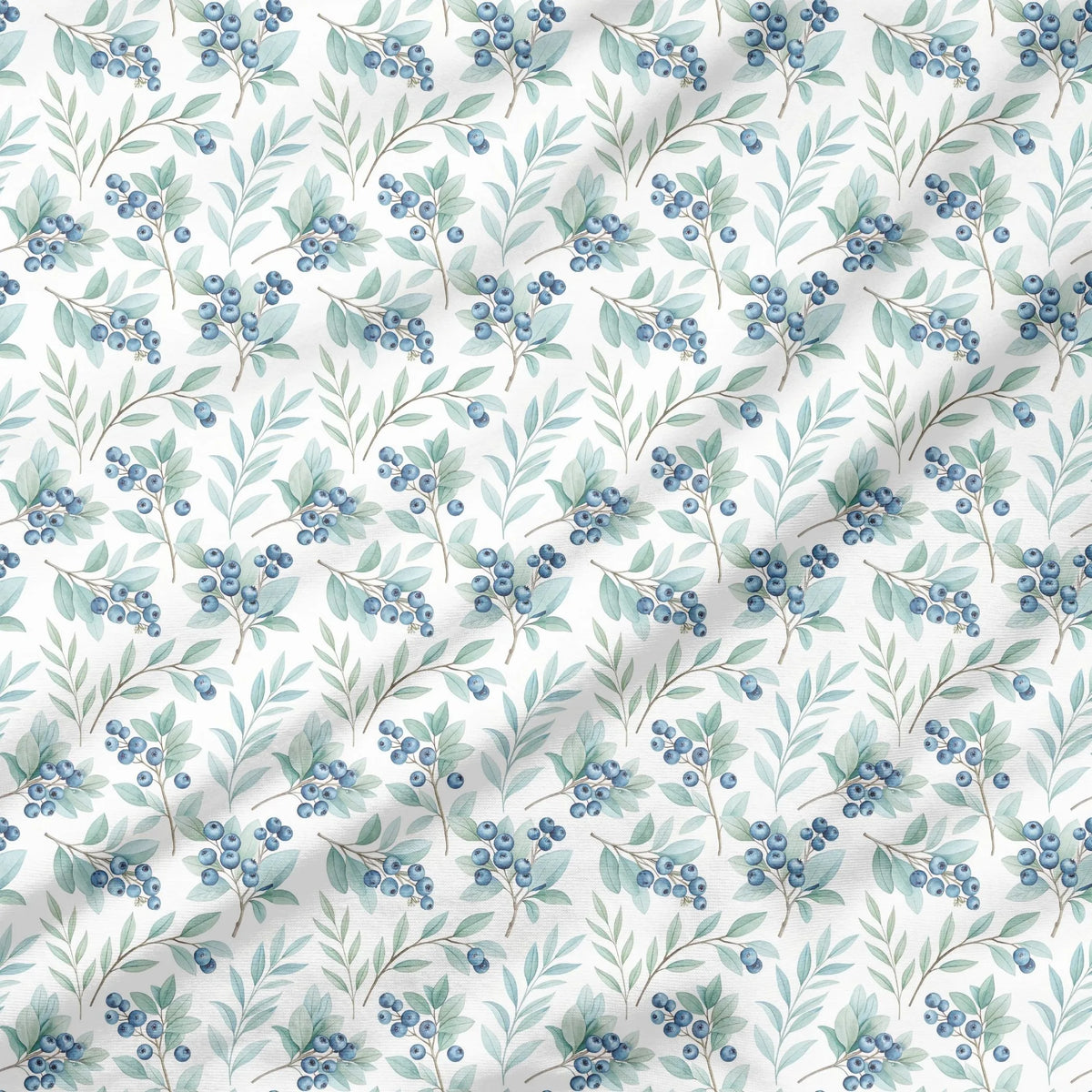 40 Pieces of Winter woodland Printed Percale Cotton Fabric (CHP004)