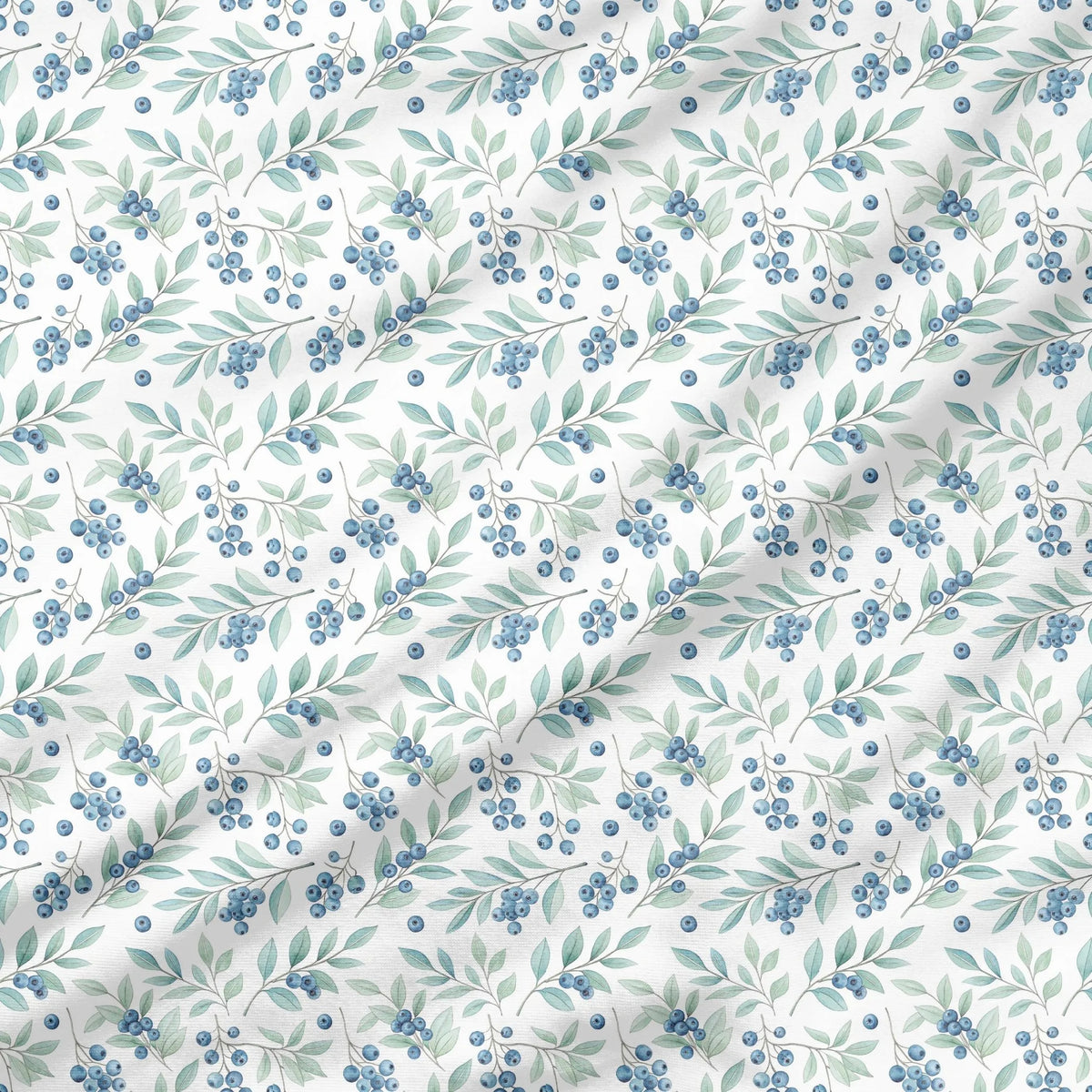 40 Pieces of Winter woodland Printed Percale Cotton Fabric (CHP004)