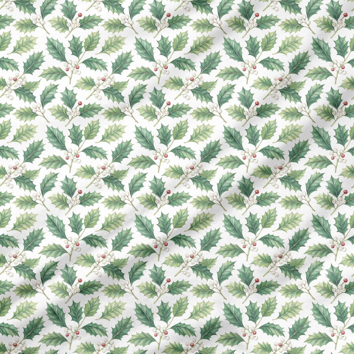 40 Pieces of Winter woodland Printed Percale Cotton Fabric (CHP004)
