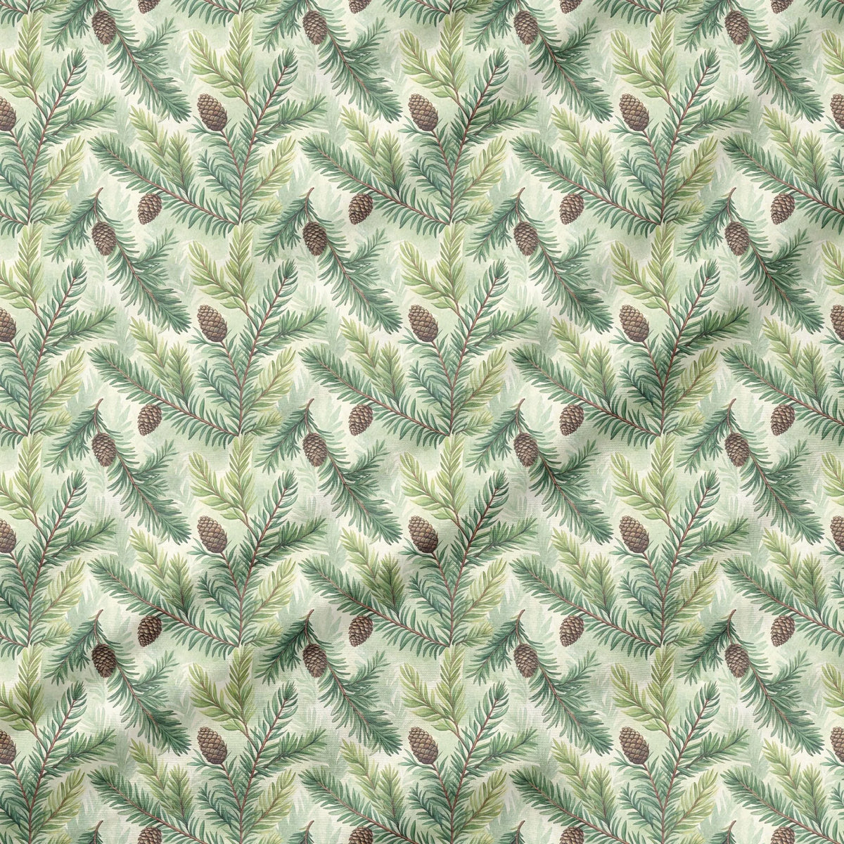 40 Pieces of Winter woodland Printed Percale Cotton Fabric (CHP004)