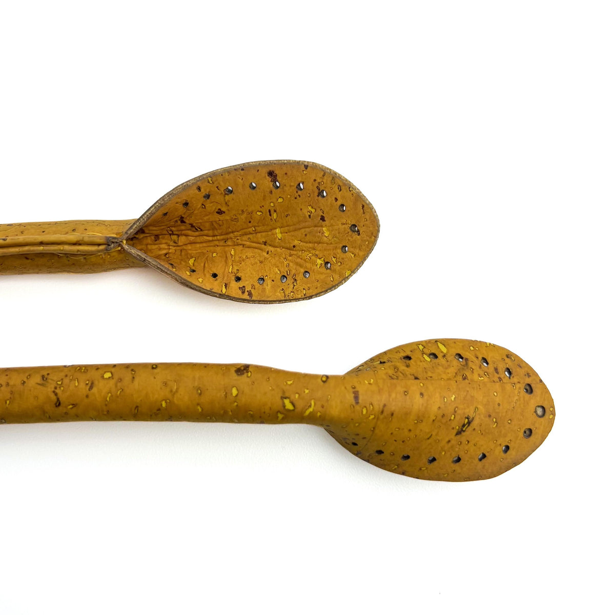 1 Pair of Cork fabric Rolled handbag handles 55cm
